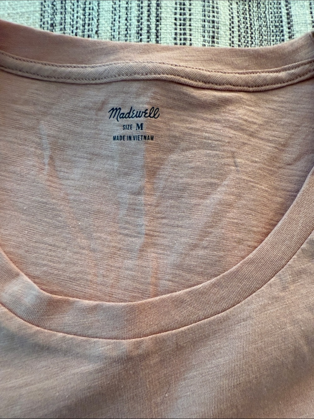 Madewell Women's Tank with Pocket - Picture 3 of 4